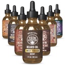 Viking Revolution Sweet Tobacco Beard olio per gli uomini - Natural Mens Beard olio con olio di Argan e Jojoba olio - Beard Softener, rinforza e idrata - Condizionatore di barba per gli uomini (Sweet Tobacco,1Pack)