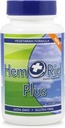 HemRid Plus Advanced Herbal Comfort Formula - 45 Capsule Veggie per migliorare il comfort &amp; il benessere, con Chestnut di cavallo, Witch Hazel & More - Realizzato in USA
