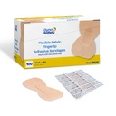 Bandaggi adesivi in tessuto Dynarex - Sterile & Flessibile Bandages in tessuto per tessuti - Cuscinetti non-Stick - Forniture di pronto soccorso personalizzate - No Latex - 1-3/4x3", 1 Box di 100