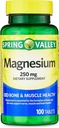 jogi Magnesium compresse Integratore alimentare, 250 mg, formula vegetariana100 Count