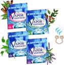 Clip dilatatori nasali, Cool & Easy Respirare sotto la maschera, 4-Scent Variety Pack (Peppermint, Wintergreen, Cinnamon, Lavanda), 8 Conte, Rilievo di congestione nasale istantanea, Senza farmaci