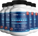 ProstaPure Advance Max Extra Strength Prostate Health Support Supplemento, Saw Palmetto, Vegan, Non OGM, Gluten-Free – 300 capsule (5 Pack)