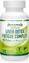 Detox & Energy Support – Cardo al latte + 9 ingredienti chiave, Metabolismo & Liver Health, 120 capsule di veg | Innervis Nutrition