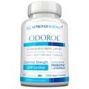 Odorol di scienza approvato - 60 capsule - fresco cattivo respiro e odore di corpo - contiene L.acidophilus, tè verde, corteccia di magnolia, olio di menta piperita, e finocchio - tutto naturale, vegano amichevole, non OGM