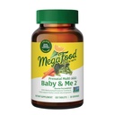 MegaFood Baby & Me 2 Prenatal Multi Minis - Vitamine Prenatali per le donne con Choline & Methyl Folate - Gluten-Free, Vegetariano, Pre Natal Multivitamin per le donne – 120 Minis Tablets, 30 Servings