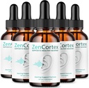 (5 Pack) Zencortex Per il sollievo dal tinnito - Formula ufficiale - Zencortex Gocce per le orecchie, Zen Cortex 24 Tinnitus Drops Liquid Supplement Recensioni, Zen Cortex Hearing Support Formula, Zencortex Oral (10oz)