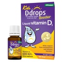 Ddrops bambini Booster 600IU 100 gocce - Vitamina liquida giornaliera D per bambini. Supporta forti ossa e sistema immunitario nei bambini. Nessun Preservatives, No Sugar, Non OGM, Allergy-Friendly