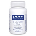 Pure Encapsulations B-Complex Plus - B Vitamins Supplemento per sostenere la salute neurologica, la salute cardiovascolare, i livelli energetici e il supporto del sistema nervoso* - con vitamina B12 &amp; More - 120 capsule