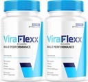 (2 Pack) ViraFlexx Pro Capsule per Uomo, Original ViraFlexx Pro Male Support Pills Tutto Supporto Naturale Salute complessiva, ViraFlex Premium Advanced Formula, Vira Flexx Recensioni, 120 Capsule per 2 Mesi