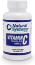 Compresse di vitamina C 1000mg - 60 compresse - Perfetto per il supporto immunitario e il sistema di sistemi naturali - Integratore di vitamina C dietetico - Acido ascorbico 1000mg - Made in USA - Vitamina C - VIT C