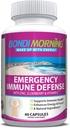 Integratori di vitamine di sostegno dell'immunità di emergenza – Vitamina C con Compresse di zinco + Estratto di sambuco Risposta del sistema immunitario, Salute digestiva, Energia e messa a fuoco, 60-Paesi