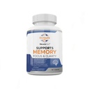 Labs NeuroGro Natural Brain Supplement per Adulti, 60 Capsule - Nutritious Blend of Bacopa Monnieri, Ginkgo biloba, Melissa Officinalis & Citicoline per il cervello Focus & Memory