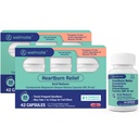 WELMATE - Esomeprazolo Magnesio 20 mg - Medicina di bruciore - Riduttore di acido - Rilievo di bruciore di rilascio ritardato - Protezione 24 ore - per gli uomini e le donne - 84 capsule - 2 confezione