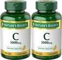 Vitamina C, 1000mg, Supporta la Salute Immune, 100 Caplets (Pacchetto di 2)