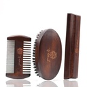 Cuscinetto Grooming Kit per gli uomini - European Vintage Style w/Beard Comb, Brush del cuscinetto, Bar del cuscinetto - Focusing on Men's Beard Care, Mastering The Beards Of Men All Over the World
