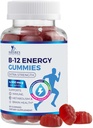 B-12 Vitamin Energy Gummies 4500mcg - Extra Strength B12 Gummy Chewables for Energy Metabolism & Immune Support - Integratore alimentare per Donne, Uomini, & Kids - Non-GMO, Vegan, Berry Flavor - 60 Count