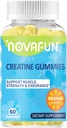 Integratori di creatina, 1500 mg di creatina monoidrato per la resistenza muscolare, resistenza, prestazioni di allenamento, vegetariano e senza glutine, aroma d'arancia, 60 conte