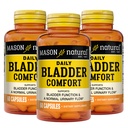 Mason Natural Daily Bladder Comfort, 30, alimentazione quotidiana, con calcio, semi di zucca e soia Germ per supportare la funzione normale della vescica, 60 capsule (pacchetto di 3)