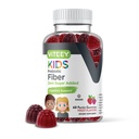 Viteey Prebiotic Kids Fiber for Constipation Relief, Digestive Health Regularity Support, Natural Weight Support - Fiber 4g, Zero Sugar Aggiunto, Vegan, Gluten Free - Tasty Chewable Fruit Flavored Gummy