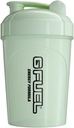 G Fuel Glow-In-The-Dark Shaker Bottiglia, Miscelatore di bevanda per pre allenamento, Shake di proteine, Miscela di Smoothie, Agitazione di sostituzione di pasti, Polvere di energia e altro ancora, Miscelatore Cup, Cassetta di sicurezza portatile, BPA Free Plastic - 16 oz