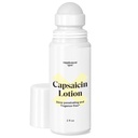 Capsaicina Lozione – Crema per Muscoli e Giunti – Rotolo di Penetrazione Profonda su w/0.075% Capsaicina Crema – (3 oz)