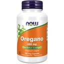NOW Integratori alimentari, Oregano (Origanum vulgare) 450 mg, Free Radical Scavenger*, 100 capsule di Veg