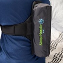 UP Positional Sleep Aid | Natural Anti-Snore Belt Teaches Sleeping on Side | Worn in Vertical orizzontal Alignment (Standard Plus)