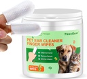 Uscite per cani e gatti - Pulizia delicata, Eliminazione di odori impoverenti, Fatto da estratti vegetali, 50 Wipes