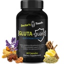 Integratore di Glutathione Liposomico Touch del Dottore - Capsule Glutathione Easy-to-Swallow per l'energia, il supporto del cervello e la salute della pelle - Pure Maximum Absorption Glutathione Liposomal Supplement