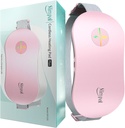 Pad di riscaldamento Slimpal per le cassoni di periodo, Portable Cordless Electric Heat Pad per la cintura di calore del dolore mestruale, Rechargeable Wearable Heat Pad Regali per la sua ragazza donna moglie, rosa