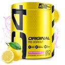 Cellucor C4 Originale Pre Workout Polvere Rosa Limonata Vitamina C per Supporto Immune Zucchero Free Preworkout Energia per Uomini & Donne 150mg Caffeina + Beta Alanina + Creatina 60 Serve