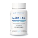 Biotics Research Meda Stim Support Funzione endocrina, Supporto nutrizionale per la ghiandola tiroide, Salute T3, T4, livelli di tiroxina, salute metabolica, contiene iodio, selenio, magnesio, 100 capsule