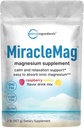 Polvere di Magnesio calma, 2lbs | Polvere di citrato di magnesio | Limone dolce aromatizzato | Supporto minerale calma e rilassante | Facilmente assorbito | Non-GMO, Vegan, Sugar Free