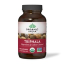 ORGANIC INDIA Triphala Capsule Organici - Integratore di erbe con Amla, Bibhitaki, Haritaki, Digestione & Colon Supporto, Supporto di sistema immunitario, Adaptogen, Vegan, USDA Organico Certificato - 180 Capsule
