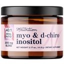 Myo-Inositol & D-Chiro Inositol Powder | Equilibrio dell'ormone per le donne | Rapporto ideale 40:1 | Myo 2000mg, D Chiro 50mg | Regolare ciclo mestruale e sostenere la salute ovarica | 30 Serve, 2.17 oz.