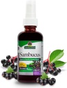 La risposta della natura Sambucus Spray | Supporta un sistema immunitario sano | Infuso con Slippery Elm, Sage & Echinaea | Alcohol-Free, Gluten-Free, Kosher Certified & No Preservatives 2oz