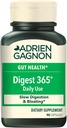 Adrien Gagnon - Digest 365 Natural Digestive Enzymes Complex, per Digestione Supplemento Gas e Bloating Relief, Restore Gut Health - 90 Conte