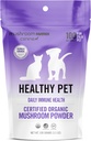 Om Mushroom Matrix Pet - Canine | Sano Pet | Stati Uniti d'America Cresciuto umano-gregazione organico Mushroom Powder Pet Supplemento | Daily Functional Immune Support for Dogs & Cats | 100 Grammi, 3.5 oz