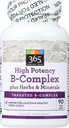 365 da Whole Foods Market, High Potency B-Complex, 90 ct