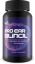 Pro Ear Silincil - Ear Health & Hearing Health Support - Aiutare a ridurre l'orecchie Ringing & Buzzing - Supporto Riduzione del gonfiore & Miglioramento del flusso sanguigno - Promuovere l'udito ottimale - Turmerico, Vitamina C, Aglio