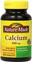 Natura Made Calcium 600 mg con vitamina D3 per il supporto immunitario, Compresse, 60 Conte, aiuta a sostenere la resistenza di ossa (Pack of 3)