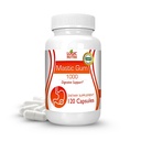 Premium Mastic Gum Capsules - Natural Gastrointestinal Support Supplement, 1000mg Per Serving - 120 Capsule (1 Bottiglia)
