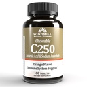 Vitamina C CHEWTBS 250MG TNGR WMILL Dimensioni: 60