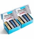 Barebells Protein Bars Variety Pack - 12 Conte, Confezione da 2 - Spuntini Proteini con 20g di Alta Proteina - Barretta Proteina di Cioccolato con 1g di Zuccheri Totali - Perfetto su The Go Protein Snack & Breakfast Bars