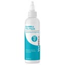 Soluzione e trattamento dell'infezione dell'orecchio del cane di VetWELL per cani e gatti, gocce del detergente otico di Tris aiuta a eliminare l'odore e le infezioni del sollievo - 12oz