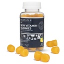 Pezzo di vitamina Gummies, Gluten Supplemento giornaliero gratuito per il supporto della pelle sana, Supplemento degli uomini fatto con vitamina C, collagene, biotina e zinco, aroma di limone, 60 Gummies, 1 mese di fornitura