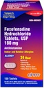 Ohm Allergy Medicine Fexofenadine 180mg - 24 ore Rilievo per Sneezing e Allergy Sintomi, Non-Drowsy - 24-ore Antistamine Tablets per efficace sollievo - 150 Conte (Single Pack)