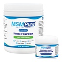 KALA HEALTH MSMPure Polvere fine 1lb e muscolo & crema comune 2oz Bundle