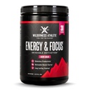 Wilderness Athlete - Energy & Focus | Energy Booster per le donne e gli uomini - Energy Drink Mix con caffeina naturale - Low-Carb, Zero Sugar Energy Drink Powder - 30 Serving Energy Drink Tub (Cherry Limeade)