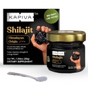 Kapiva 100% Pure Himalajit Resina (30gm), Alta potenza per gli uomini e le donne | 120 Serve di 250mg | 80+ Trace Minerals, Fino al 70% Acido Fulvico | Autentico | Energia Naturale & Supporto Immune